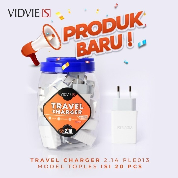 Wall travel Charger vidvie s 1 port usb 5v 2.1a 10.5w fast charge charging ple013 ple-013
