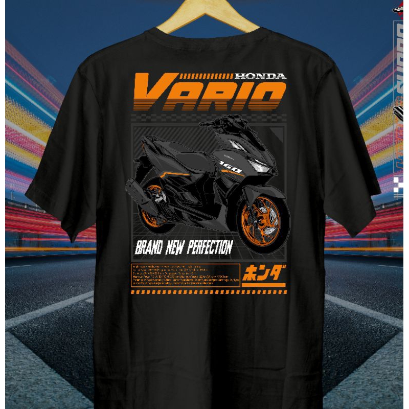 Kaos Motor Honda Vario 160 Style // Kaos Honda Vario 160 Style