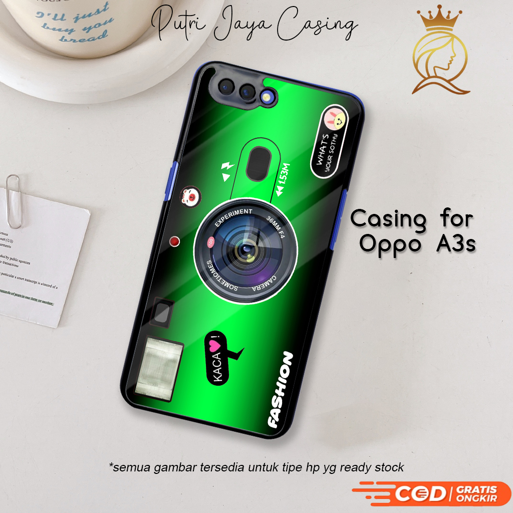 Case Hp Oppo A3s Oppo A3s Casing Oppo A3s Motif KAMERA Casing Terbaru Case Karakter Lucu Keren Casin