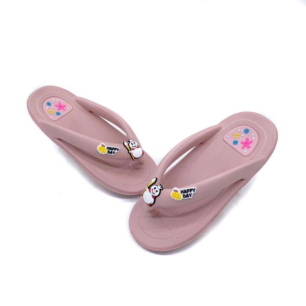 Sandal Jepit sandal wanita Dewasa  Bahan Karet Anti Licin Terbaru size 35-40