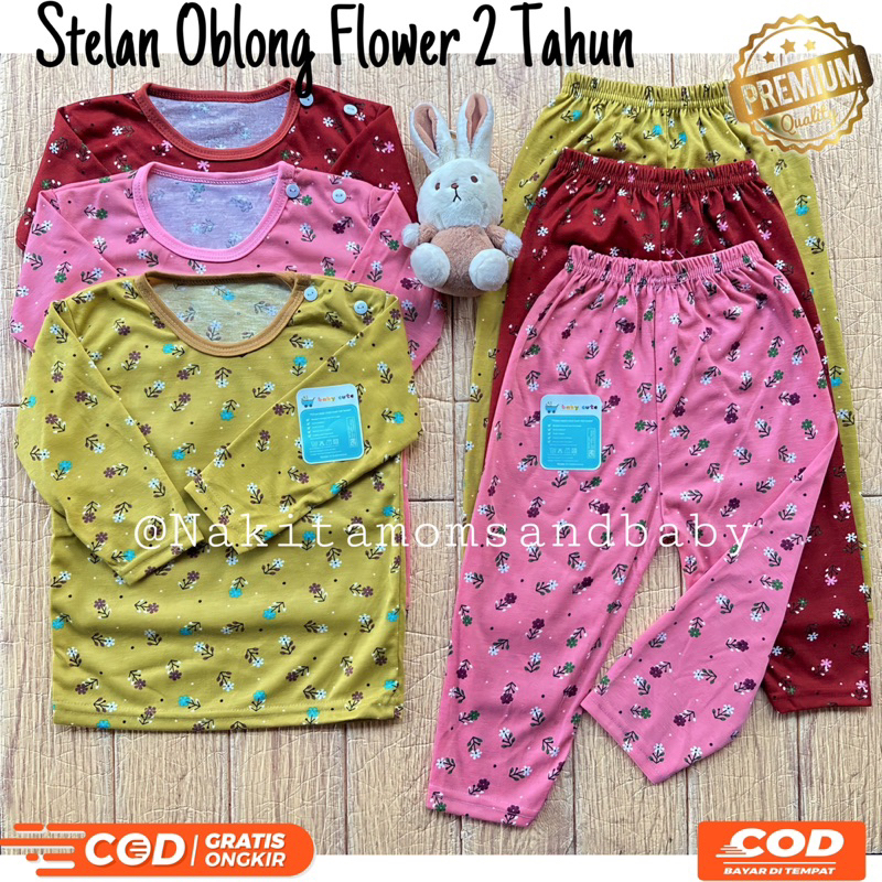 Stelan Oblong Panjang 2 tahun Baby girls promo 8.8