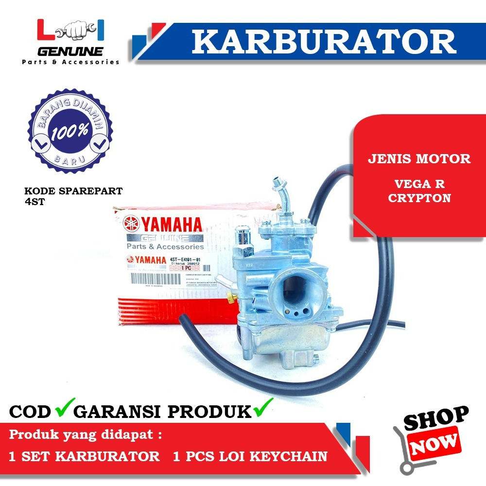 -LOI- KARBURATOR STANDAR VEGA R CRYPTON 4ST