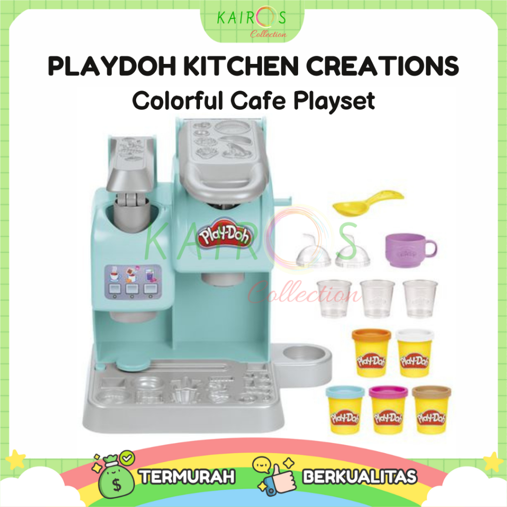 Play-Doh Kitchen Creations Colorful Cafe Playset