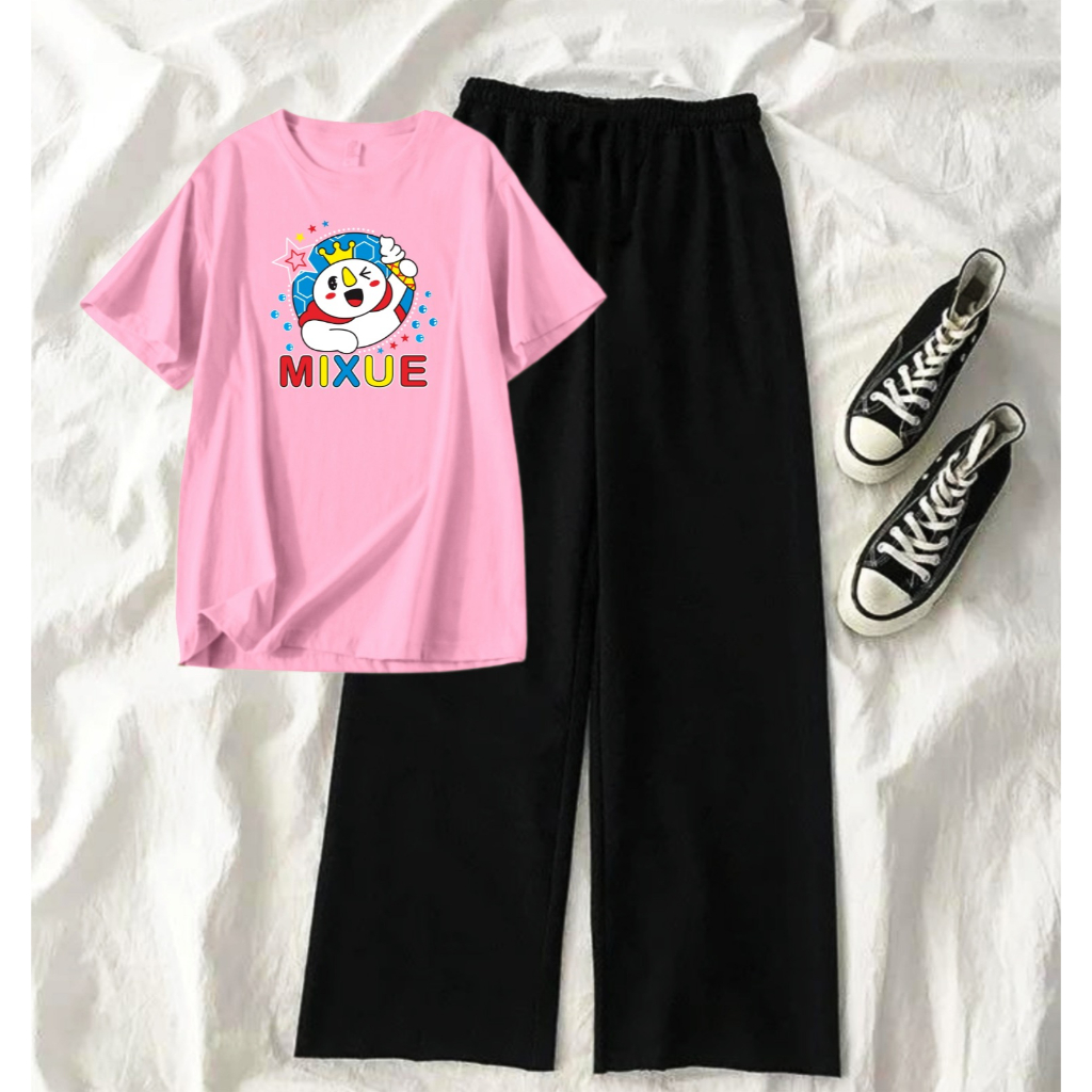SETELAN REMAJA KAOS + CELANA KULOT