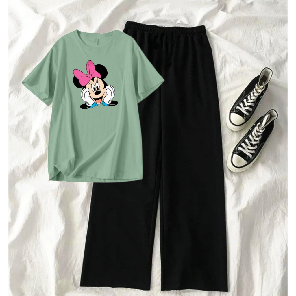 SETELAN REMAJA KAOS + CELANA KULOT