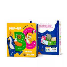 [Mizan] Buku Pop-Up ABC untuk Balita (Boardbook)