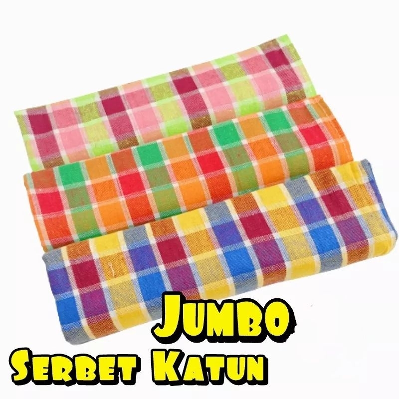 Serbet jumbo lebar premium 60x60Cm
