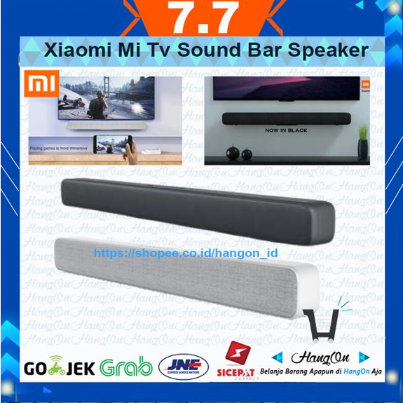 Xiaomi Mi Soundbar TV Wired &amp; Wireless Bluetooth with 8 Speaker Aktif Sound Bar Salon Suara Jernih cocok untuk Televisi Perangkat Audio Musik