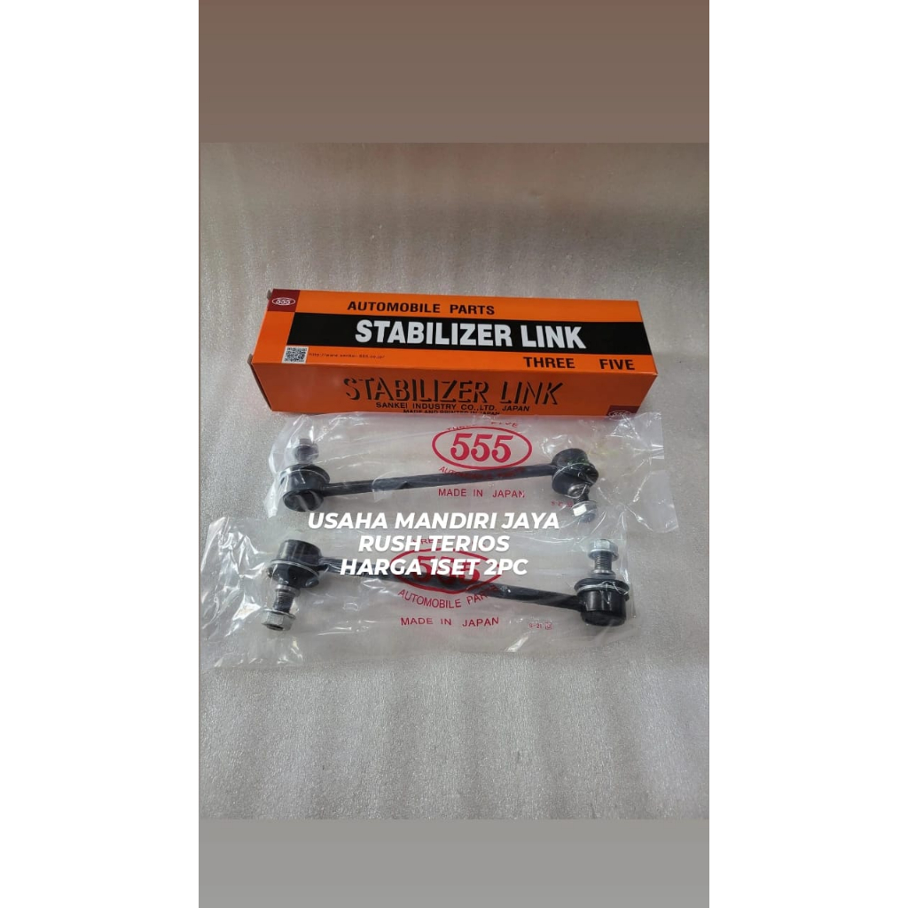 LINK STABILIZER RUSH TERIOS 555 JP HARGA 1SET 2PC LINK STABIL RUSH