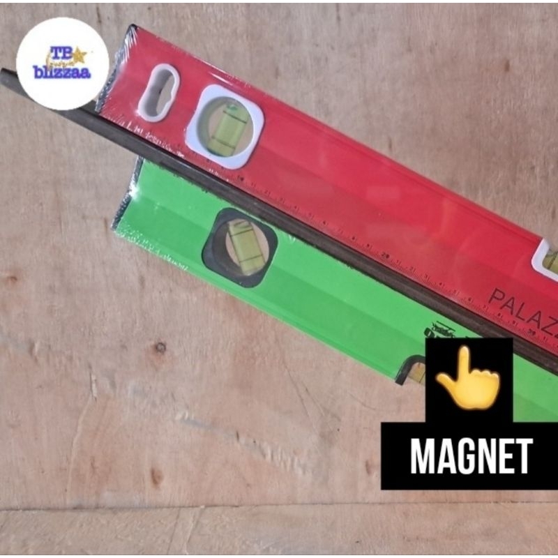 Waterpass 9" Waterpass 18" Waterpass 24" Waterpass Alumunium Magnet 20cm 40cm 60cm Alat Ukur Magnet 