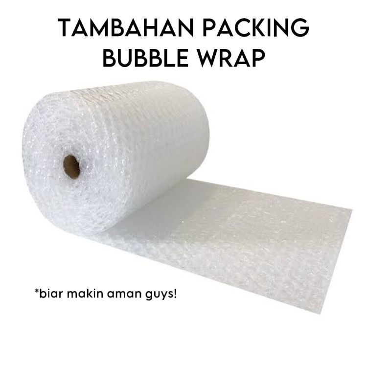 EXTRA BUBLE WARP AGAR PACKING LEBIH AMAN BUBBLE WARP BUAT TAMBAHAN PACKING