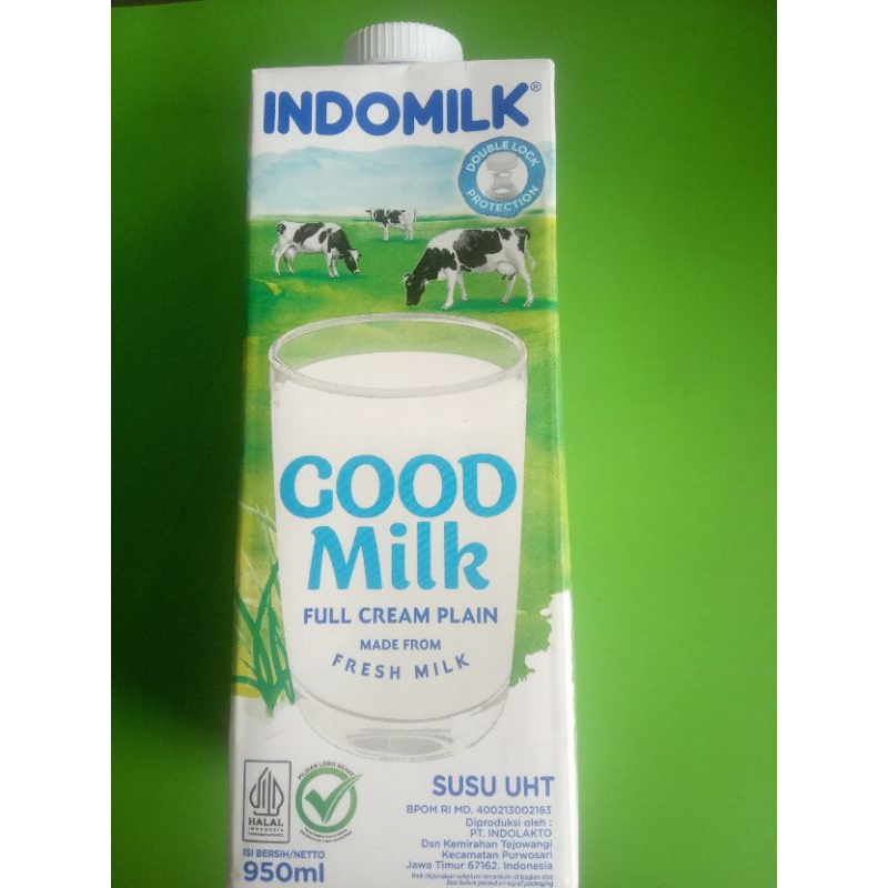 

Susu Uht Indomilk Full Cream 950ml