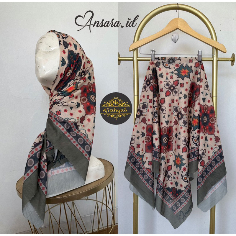 Afrahijab/ Segi Empat Voal Motif 121