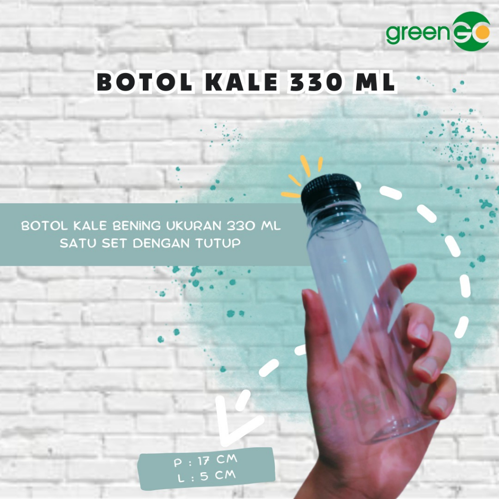 BOTOL PLASTIK 330 ML BOTOL KALE 330 ML BOTOL PLASTIK BENING TEBAL