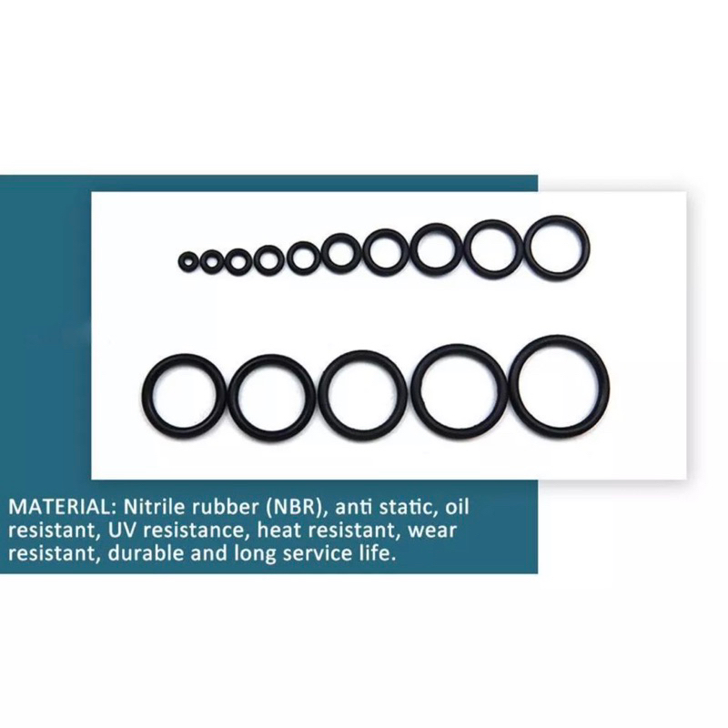 Karet Seal O Ring NBR 200~419 pcs
