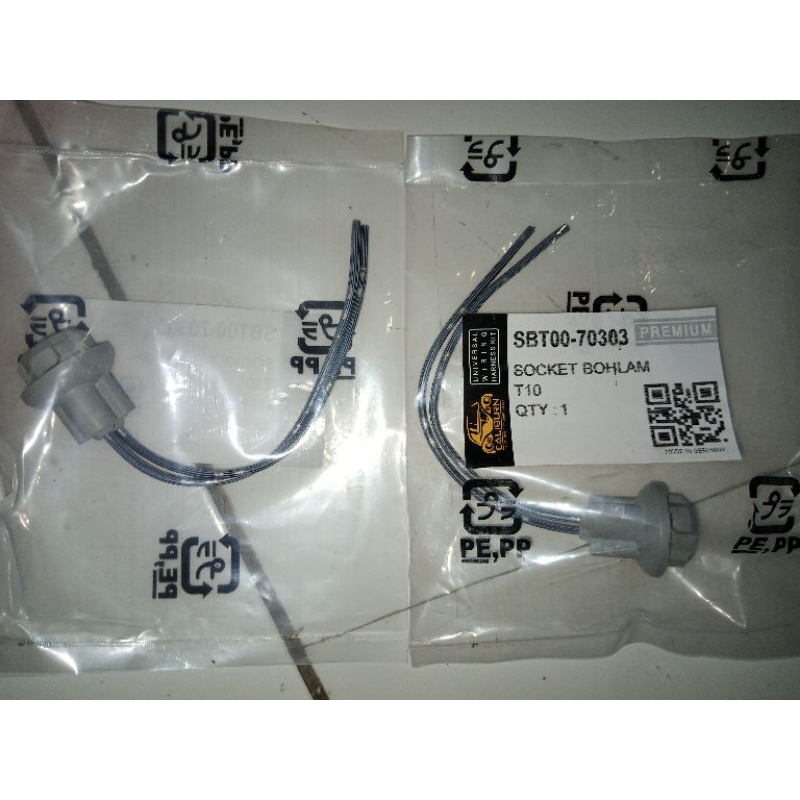 Piting lampu T10 T13 piting lampu tancep