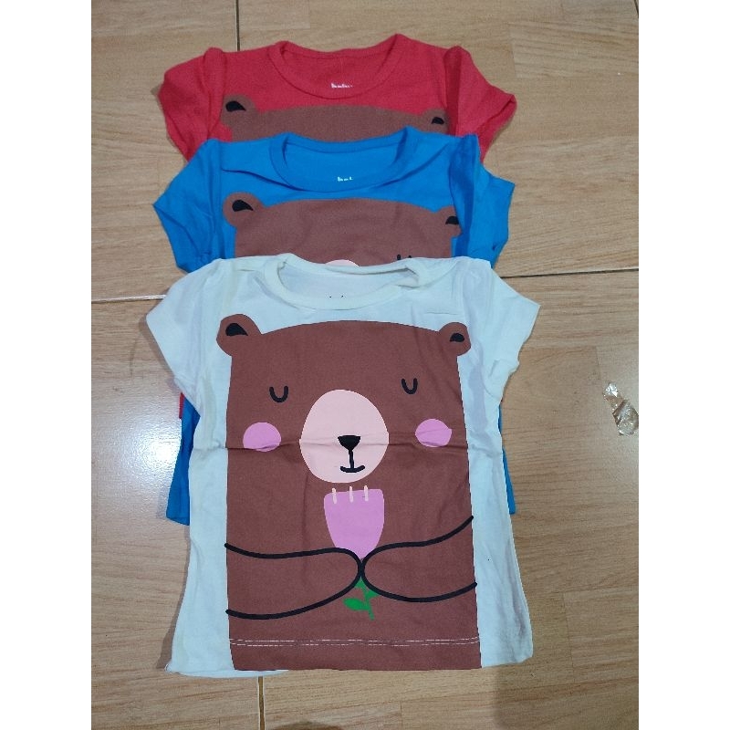 Kaos Oblong Anak/ Bayi perempuan  6 - 12  Bulan