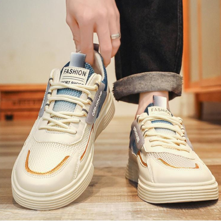 TBIG Sepatu Sneakers Pria SOCIALWHE Sepatu Import Fashion Olahraga