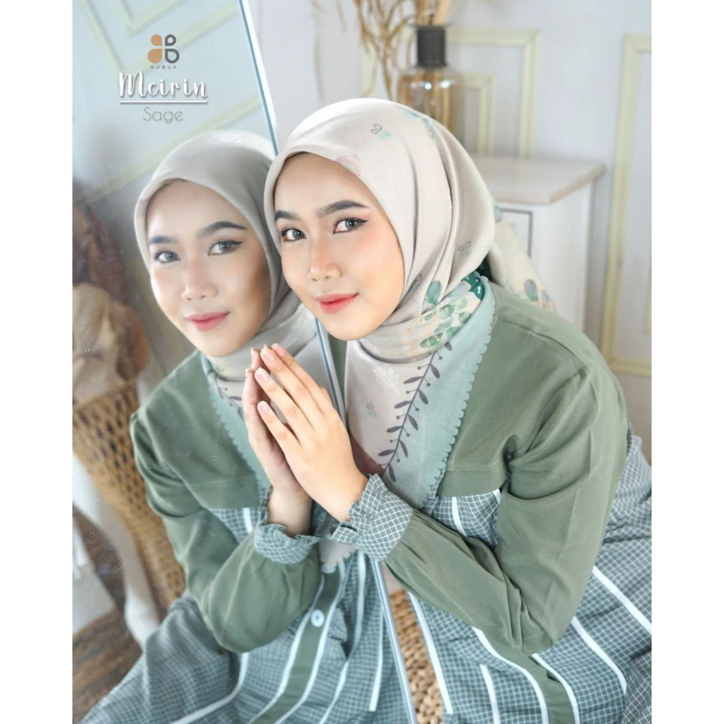 ( COD ) Dress Nubua Meirin - Gamis Fashion Muslim Wanita