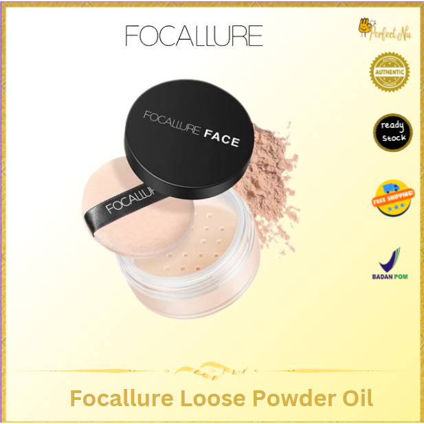 FA15 FOCALLURE SUPER FINE LOOSE POWDER BPOM ORIGINAL/BEDAK TABUR