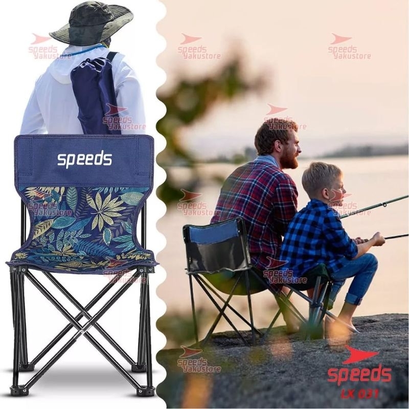 SPEEDS Kursi Lipat outdoor kursi lipat camping portable Kursi Pancing