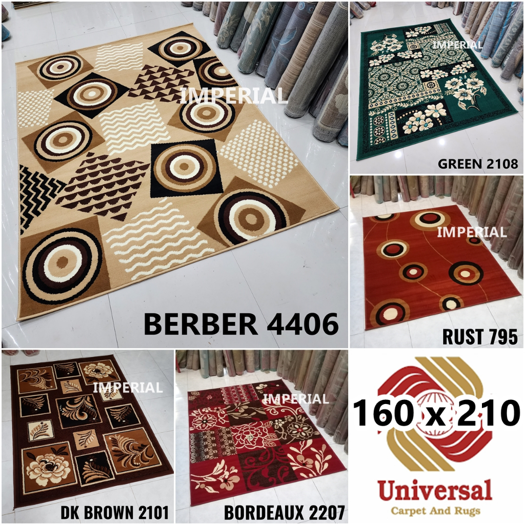 KARPET PERMADANI MODERNO uk. STANDAR 160 x 210 TERBARU (PART 1/7)