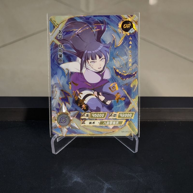 Kartu CCG Hinata Hyūga Kayou Official OR SSR TR