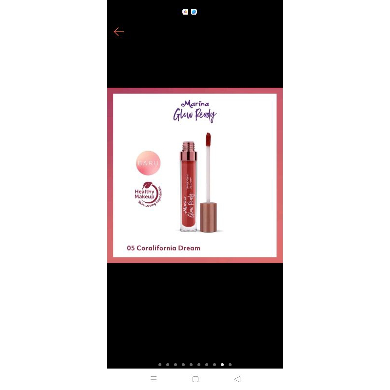 Marina glow ready Lip cream matte