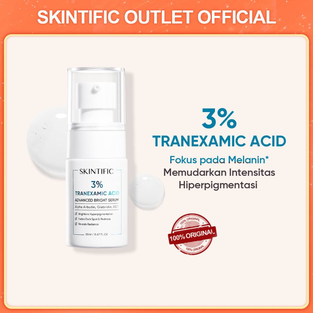 [MS][BPOM] SKINTIFIC SERUM DARKSPOT | SERUM 3% TRANEXAMIC ACID