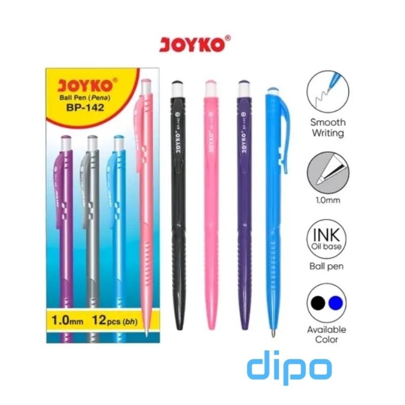 

(M24) Pulpen Joyko BP-142 Satuan