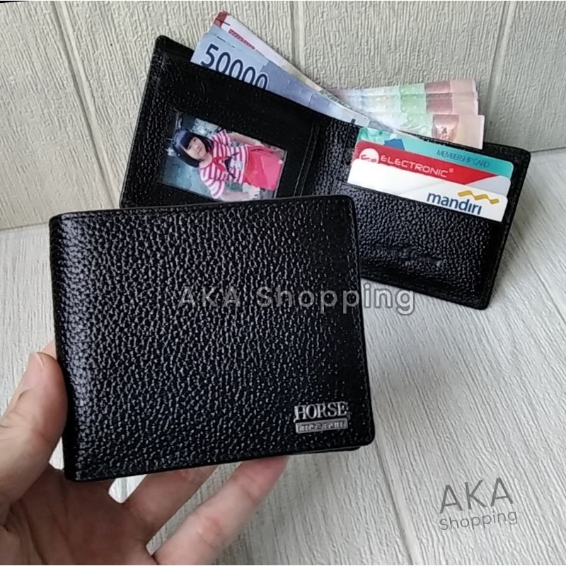 [DPT KLT08] Dompet Lipat Horizontal Asli Kulit Sapi