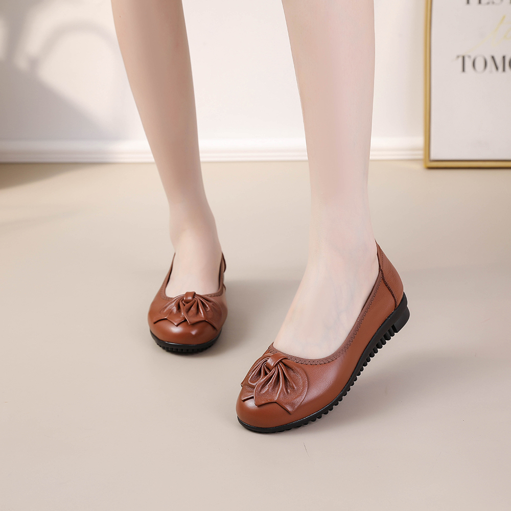 Clarks new pita Sepatu  woman  Sepatu Wanita  melati flat wanita kulit asli