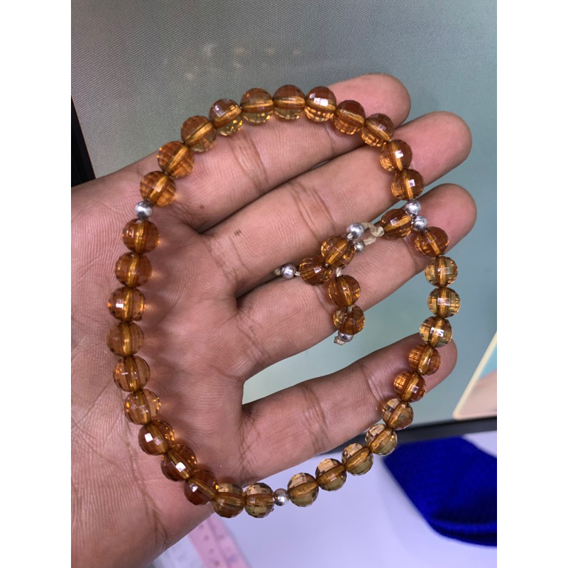 Tasbih Muslim Bahan Mutiara Sintetis Resin 33 Butir