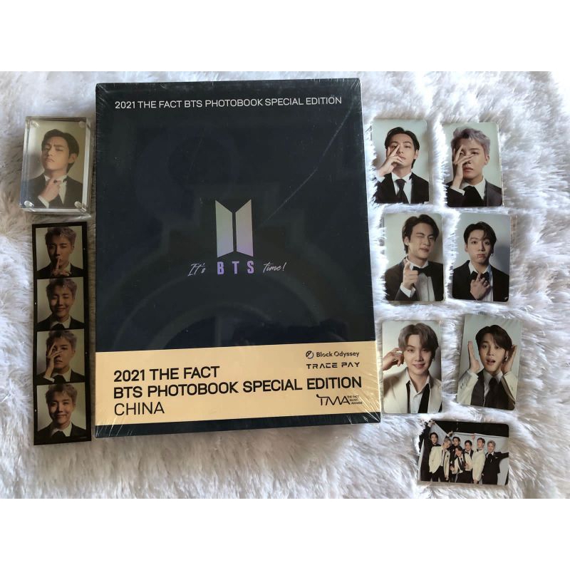 2021 THE FACT BTS PHOTOBOOK SPECIAL EDITION CHINA VER FULL SET SEALED