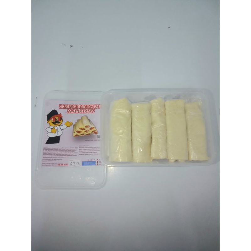 

Masbrow Kebab Guling Daging isi 10