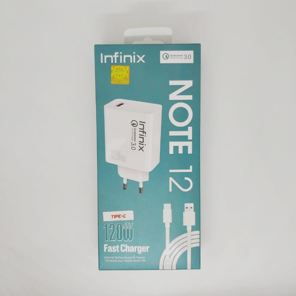 Charger Infinix NOTE 12 Hot 20S 120W Support Fast Charging Quic Charge 3.0