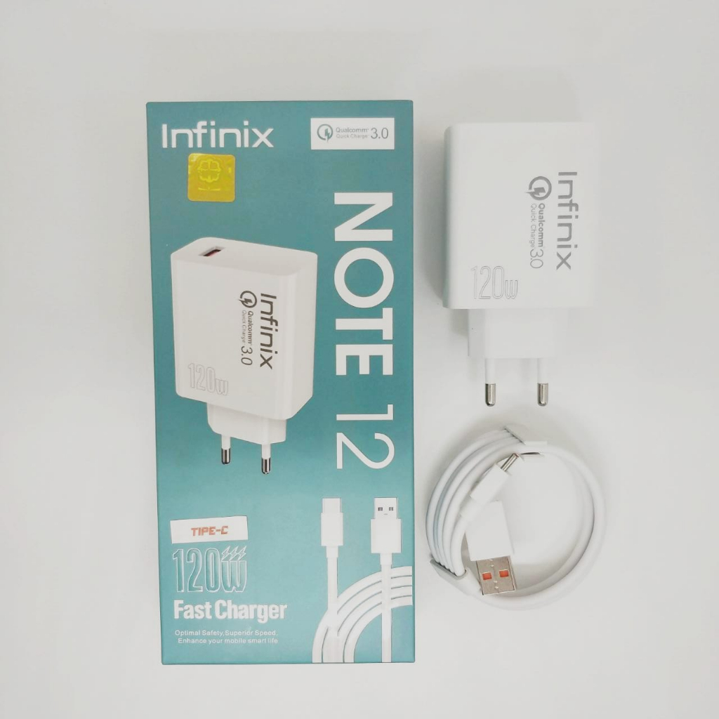 Charger Infinix NOTE 12 Hot 20S 120W Support Fast Charging Quic Charge 3.0