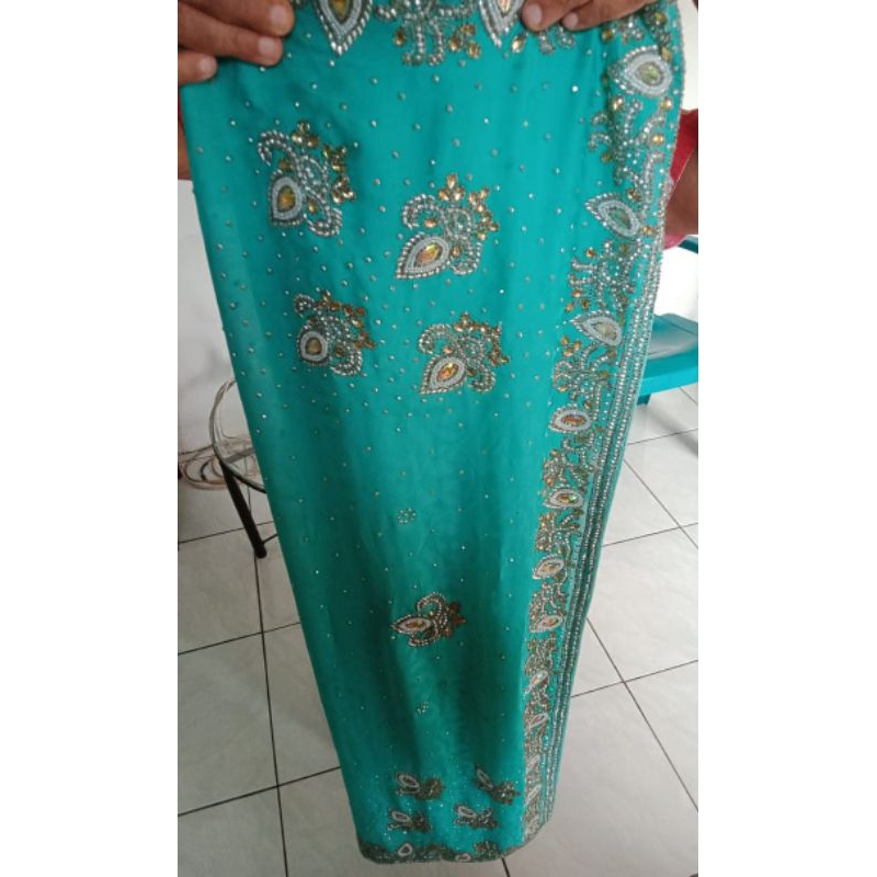 Saree india instan/Kain sari India/Sari ready Made/bahan baju