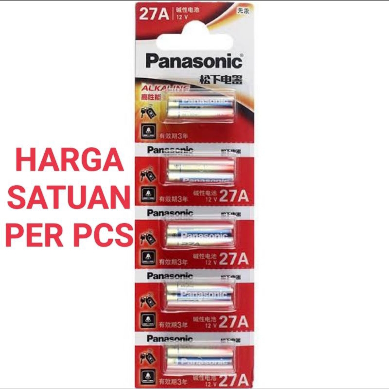 PANASONIC BATERAI ALKALINE 27A 12V