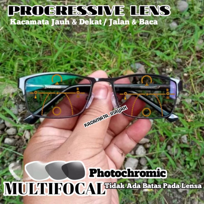 KACAMATA BACA PROGRESIF PHOTOCROMIC ANTI RADIASI | KACAMATA BACA PLUS | KACAMATA BACA & JALAN | KACA