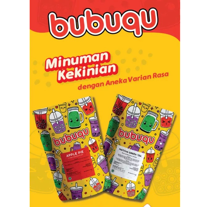 

BUBUQU POWDER DRINK 1KG SQUASH SERIES | BUBUK MINUMAN 1000 GR RASA