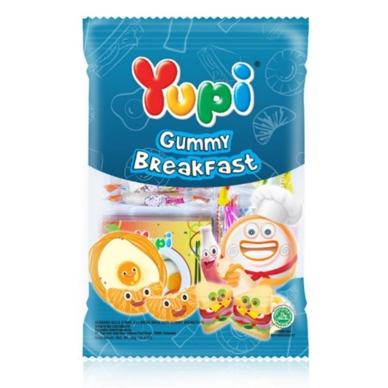 

Yupi Gummy Candies Breakfast 95 g accjkt