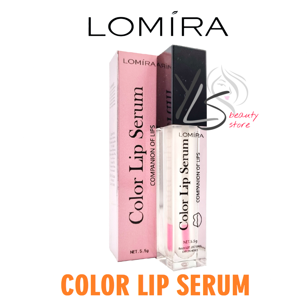 LOMIRA LIP SERUM - TERDAFTAR BPOM - COLOR LIP SERUM - LIP SERUM GOLD LOMIRA - SERUM BIBIR