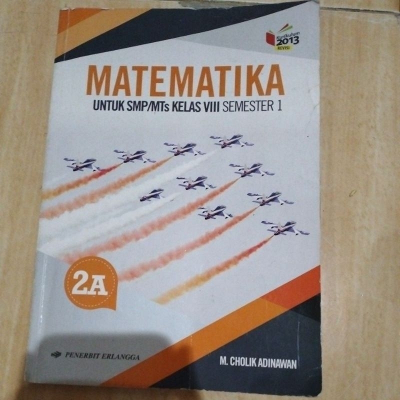 

Matematika kelas 8 Erlangga