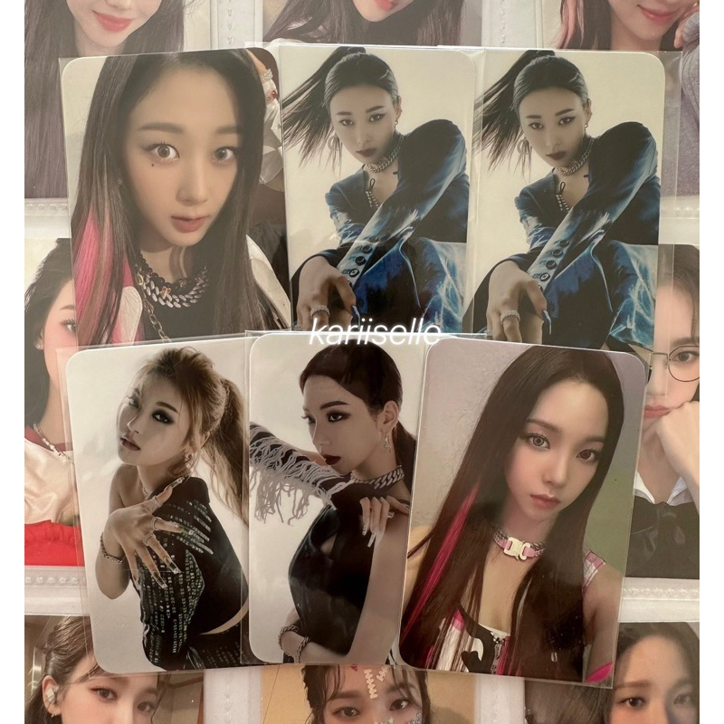 AESPA KARINA GISELLE NINGNING SAVAGE MUMO POB FANSIGN PHOTOCARD selca pc fs pre order benefit bene r