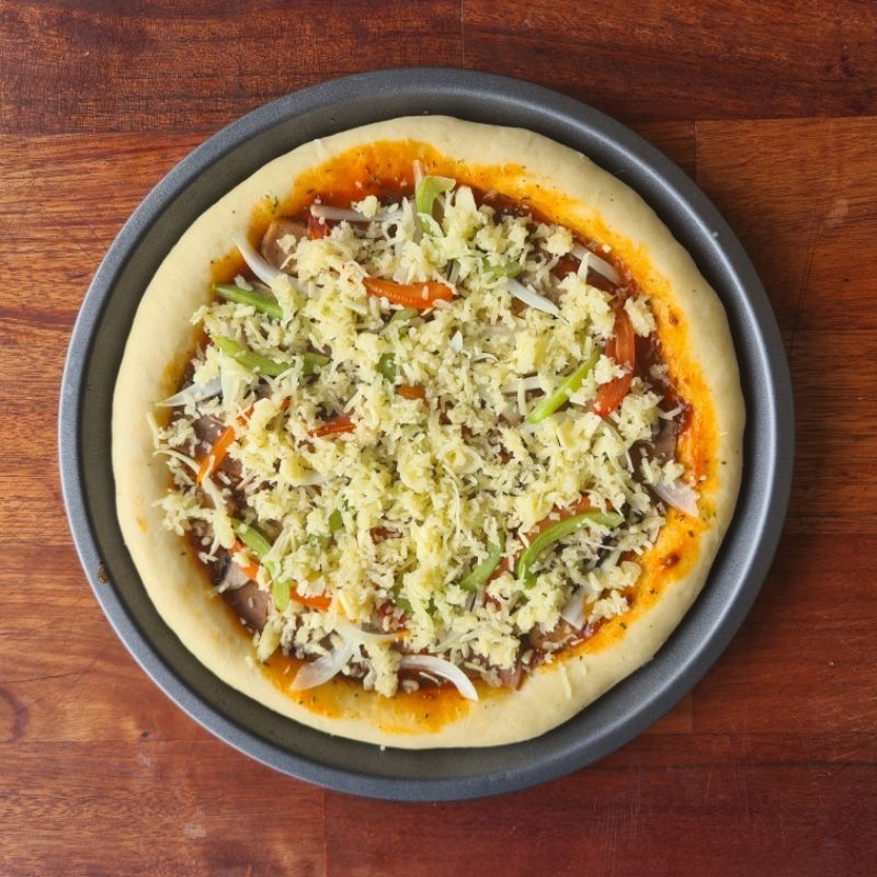 Naturalia Pizza Frozen ukuran besar 25 cm - Italian Bolognese