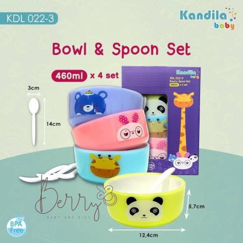 Kandila - Bowl & Spoon Set || KDL 022-2