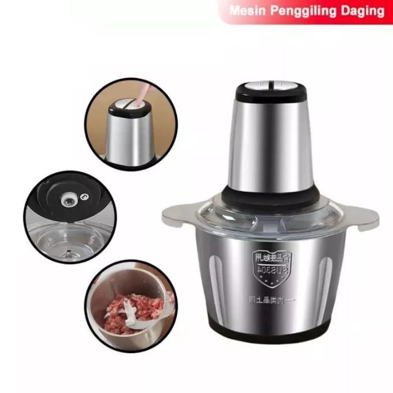 Blender daging stainless (Cooper melt)