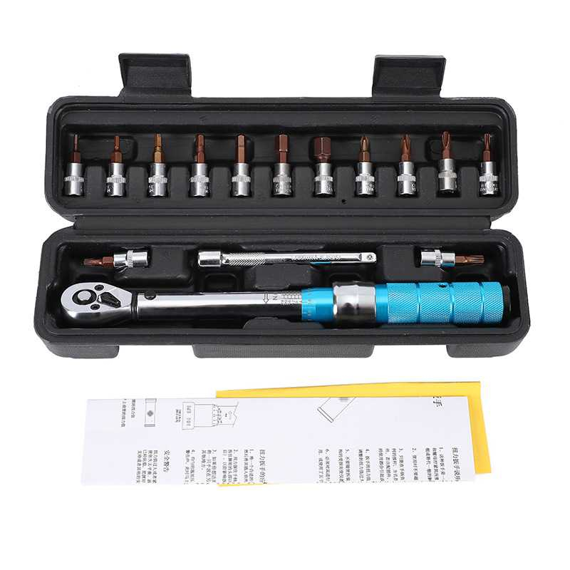 Benkai Set Kunci Ratchet Torque Wrench 2-24N.m 15 PCS - B2-24