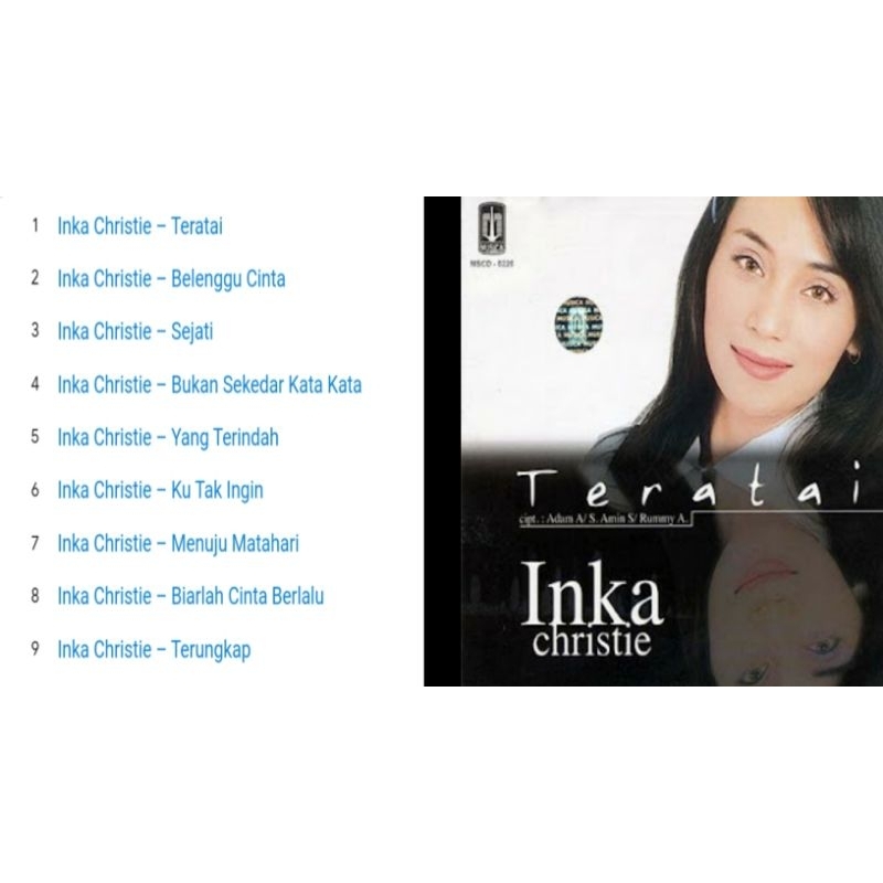 inka christie teratai 1999 cd album